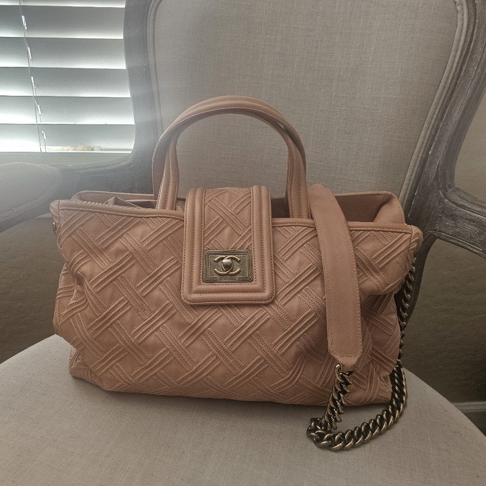 Chanel Large Retro Girl Shopping Tote
